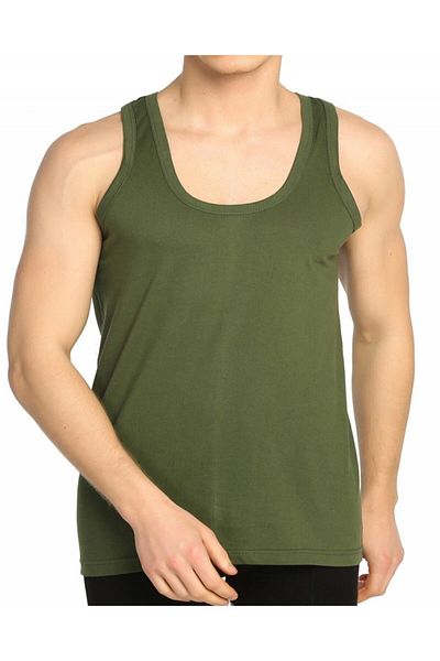 MODA YILDIZ 3 Pieces Evil Eye Star Men's Undershirt - Khaki