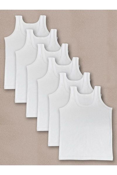 SİERNA Gecko 6' Surf Men's Undershirt 100% Cotton Single Jersey Fabric Srn-001451
