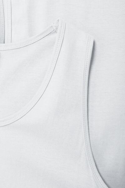 MODA YILDIZ Men's Combed Cotton Undershirt, Pack of 6, 100% Cotton