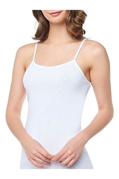 SİERNA Women's Undershirt with Rope Strap 1 Pack