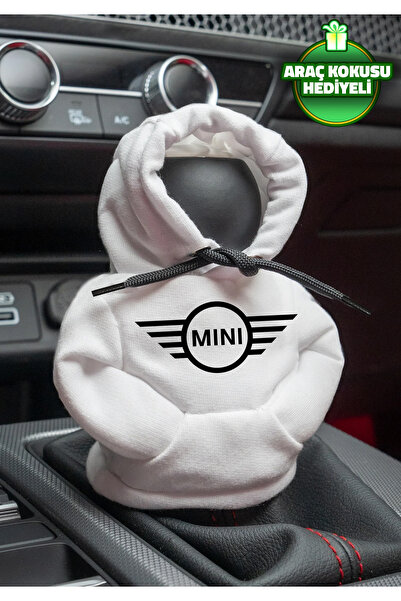 Freeyez Mini Cooper Logo White Gear Shift Hoodie Car Gear Shift Outfit Shifte...