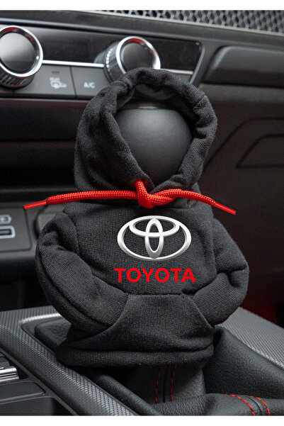 Freeyez Toyota Siyah Kırmızı Vites Hoodie Araç Vites Kıyafeti Vites Poları Oto Aksesuarı Vites Topuzu