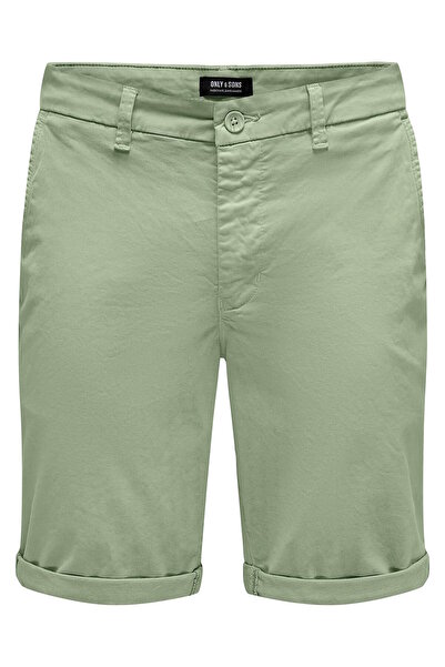 Only & Sons Shorts Unifarbene Short Peter Reg Twill mit seitlichen Eingriffta...