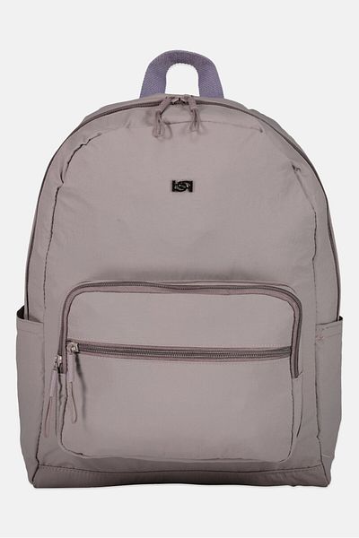 Bebe Kids Girl Brand Logo Backpack H 40 x 35 L x 15 W cm, Grey