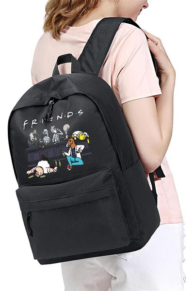 Aesthia Σακίδιο πλάτης Unisex με στάμπα MINGALONDON Friends