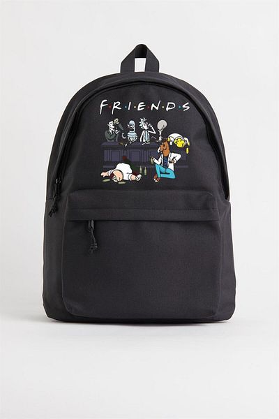Aesthia Σακίδιο πλάτης Unisex με στάμπα MINGALONDON Friends