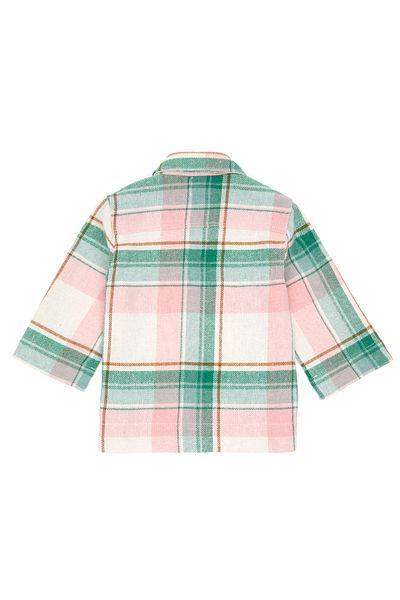 U.S. Polo Assn. Girl's Salmon Long Sleeve Shirt 50292364 -Vr047