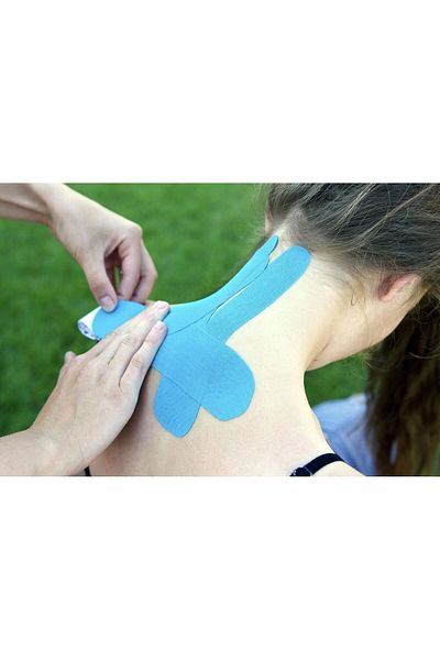 LENORA Sportsman (Kinesio) 5X5 Blue Tape - Painful Band