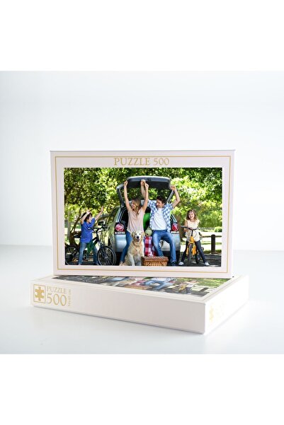 DECOVIENO 500 Parça Kişiye Özel Fotoğraf Baskılı Kişiselleştirilmiş Foto Yapboz Puzzle (48CM X 34CM)