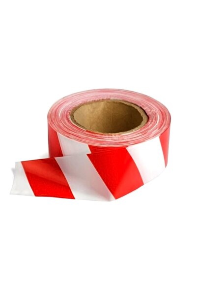 Stars Emniyet Şeridi 250 Metre-6cm Ikaz Bandı Kırmızı- Beyaz