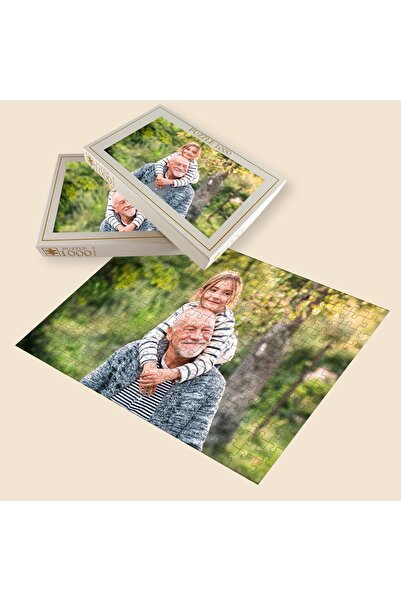 DECOVIENO Kişiye Özel Fotoğraf Baskılı Kişiselleştirilmiş Foto Yapboz Puzzle 1000 Parça (68CM X 48CM)