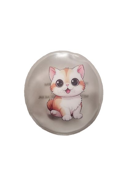 Bosphorus Cute Cat Pocket Stove, Hand Warmer, Hot Water Bag Pvc 9cm