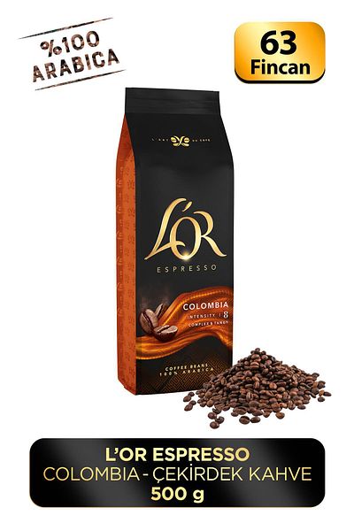 L'OR Espresso Colombia Core Coffee 500g