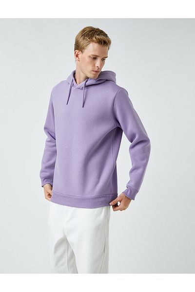 Koton Hooded Basic Sweatshirt