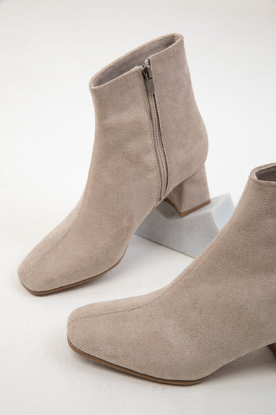 SOHO Suede Γυναικείες Μπότες - Χρώμα δέρματος, Μοντέλο 19994