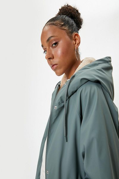 Koton 5Wal00004Iw Model Khaki Women's Coat