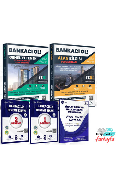 Liyakat Yayınları 2024 BANKACILIK SINAVI HAZIRLIK SETİ - ALAN BİLGİSİ +GENEL ...