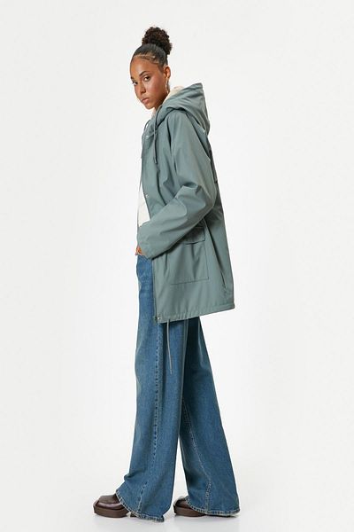 Koton 5Wal00004Iw Model Khaki Women's Coat