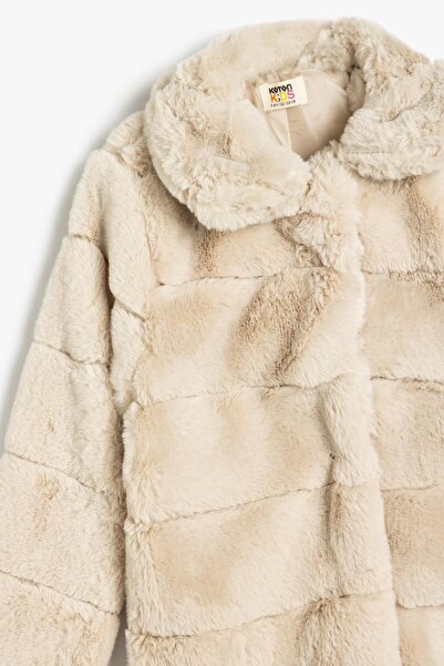 Koton Kids Куртка для дівчинки екрю 5WKG20001AW