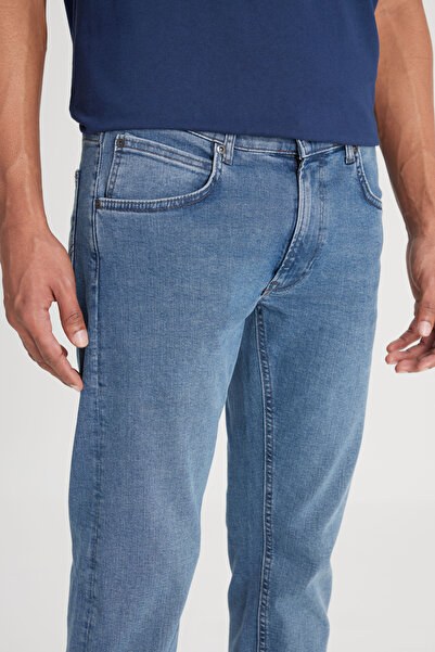 Lee Daren Regular Straight Fit Normal Bel Esnek Jean Kot Pantolon