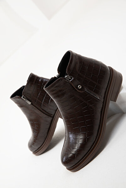 SOHO Hnědé dámské boty Krako - 19553 Model Bootie