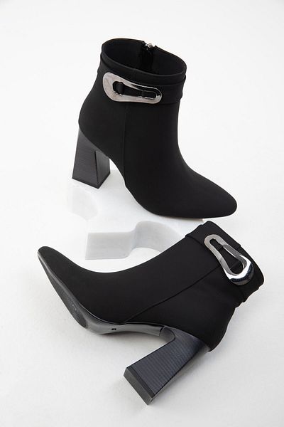 SOHO Μαύρα γυναικεία μποτάκια - 20001 Model Bootie