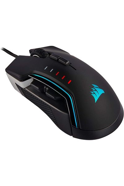 Corsair ماوس ألعاب Glaive PRO RGB - ألومنيوم - مريح ومريح