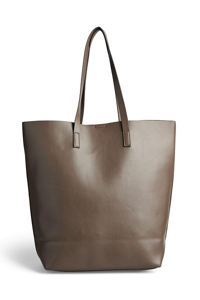 PIECES Damen-Shopper 
 
 weiches PU 
 
 Pouch Inside To Be Fasten Inside 
 
 Sie als PCAVILLA