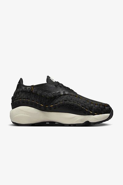 Nike Air Footscape tkané - prémiový černo/bílo-pouštní okr