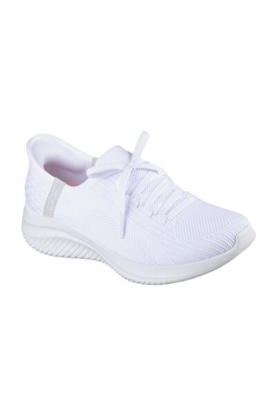 SKECHERS Bílé vycházkové boty pro ženy a dívky