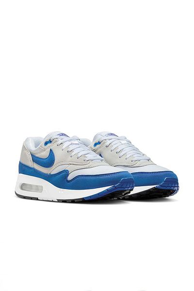 Nike AIR MAX 1 '86 PREMIUM WHITE/ ROYAL BLUE-LT NEUTRAL GREY-BLACK