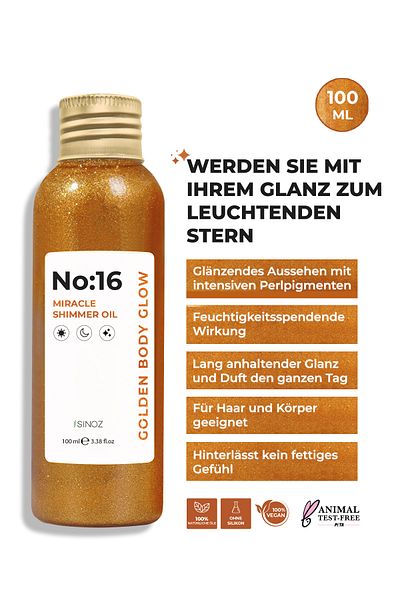 SİNOZ Sinoz Nr. 16 Wunderschimmeröl 100ml