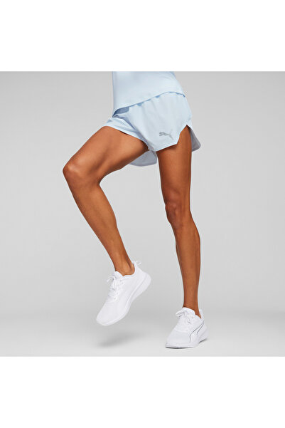 Puma قميص قصير قابل للطي باللون الأزرق الجليدي مع