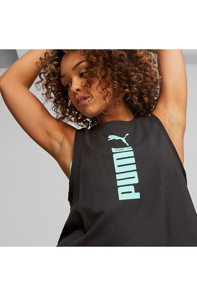 Puma Puma Fit Tri-Blend Tank - Black / Electric