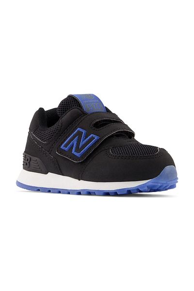 New Balance Scarpa Iv574Ig1 - Černé dětské boty Yunex s texturou pro životní styl