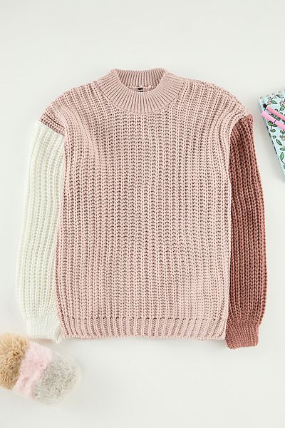 TRENDYOLKIDS Πλεκτό πουλόβερ για κορίτσια σε σκόνη TKDAW25KZ00027
