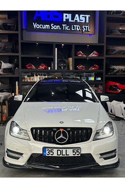 yücelotoaksesuar Mercedes W204 C180 Makyajlı Ön Ek (Plastik)