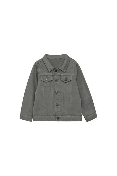 REFA COLLECTİON Baby Boy Long Sleeve Seasonal Jacket - Soft Fabric, Green Color