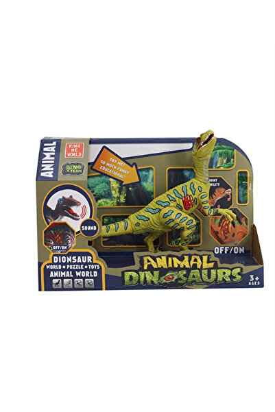 MEGA Animal Dinosaurs Serisi Sesli Işıklı Dino A7