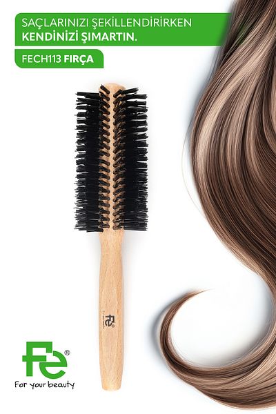 Fe Wooden Brush 113 - Domestic Design