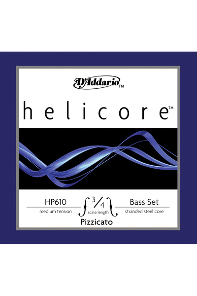 Generic Brand Daddario hp610 3/4 double bass string set, helicore, scale 3/4,...