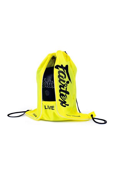 Fairtex Yellow Bag6 Drawstring Bag