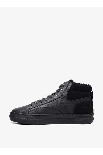 GAP Men's Logo Detail Sneakers with Lace-Up Closure - Portland Cup Mid M