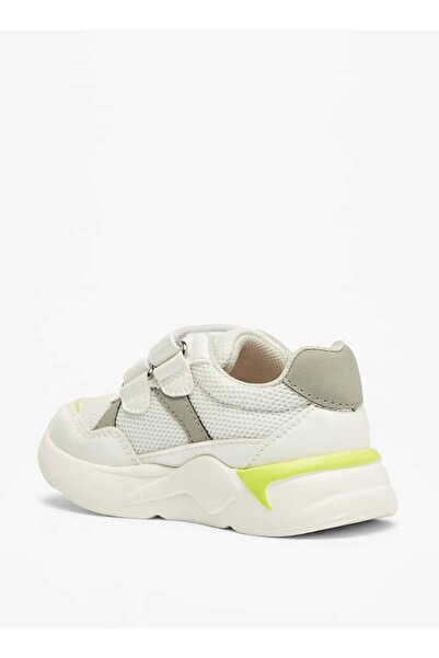 Barefeet Colourblock Sneakers with Hook and Loop Closure