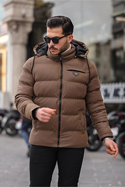 Stilkombin Armalı Karbon Deri Mont Kapüşonlu PLDP 2959