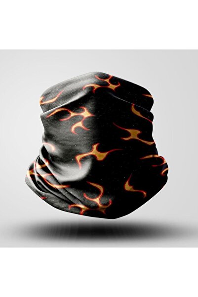 OJ Alev Motorcu Bandana Maske Outdoor Boyunluk Unisex