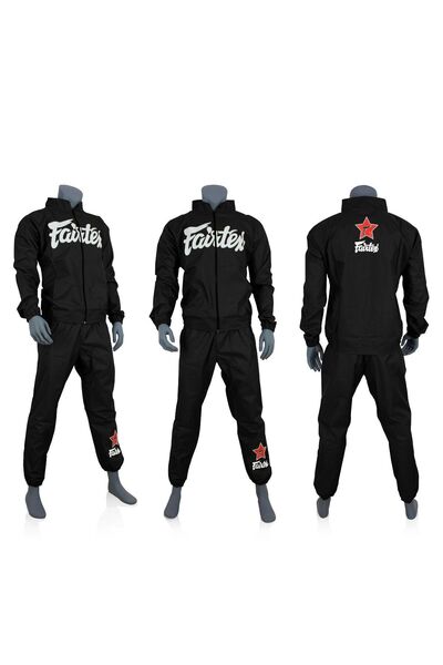 Fairtex Black Medium Sauna Tracksuit