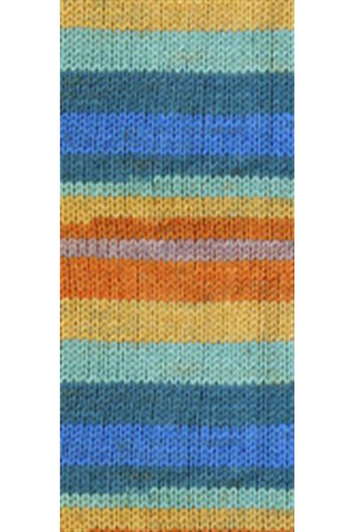 NAKO 1 Piece Vega Stripe Premium Acrylic Hand Knitting Floss Wool No: 82421