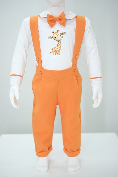 annerüyası Giraffe Printed Salopette Suit