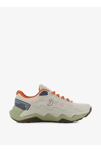 SJ Men's Color Block Lace-Up Low-Top Sneakers